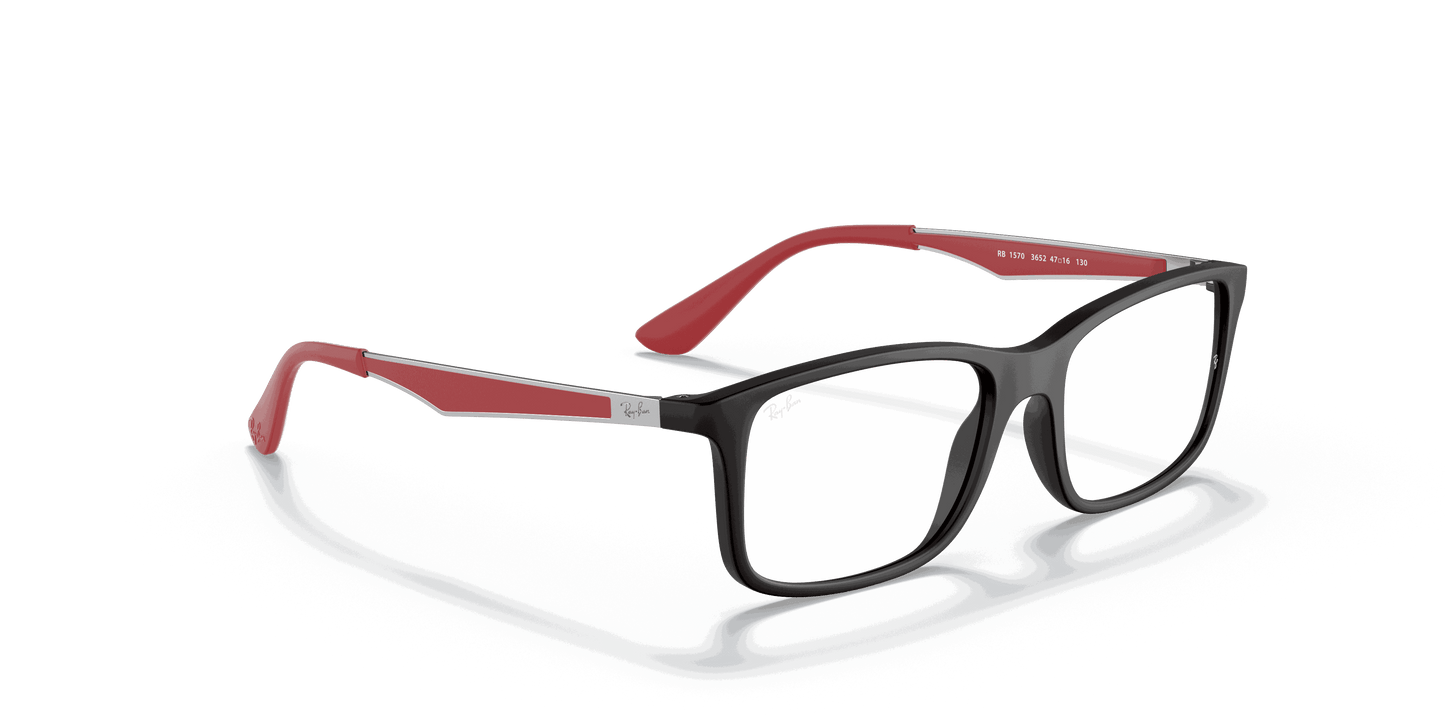 [Clear Lenses, Matte Black Frame]