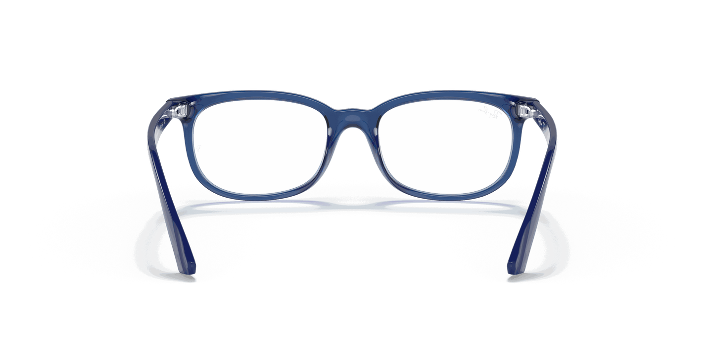 [Clear Lenses, Polished Transparent Blue Frame]