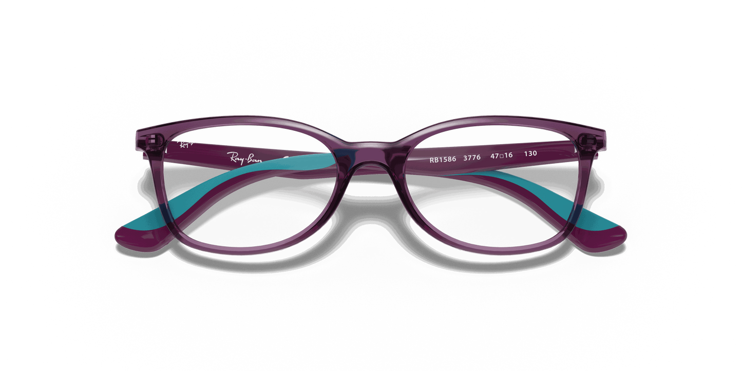 [Clear Lenses, Polished Transparent Violet Frame]