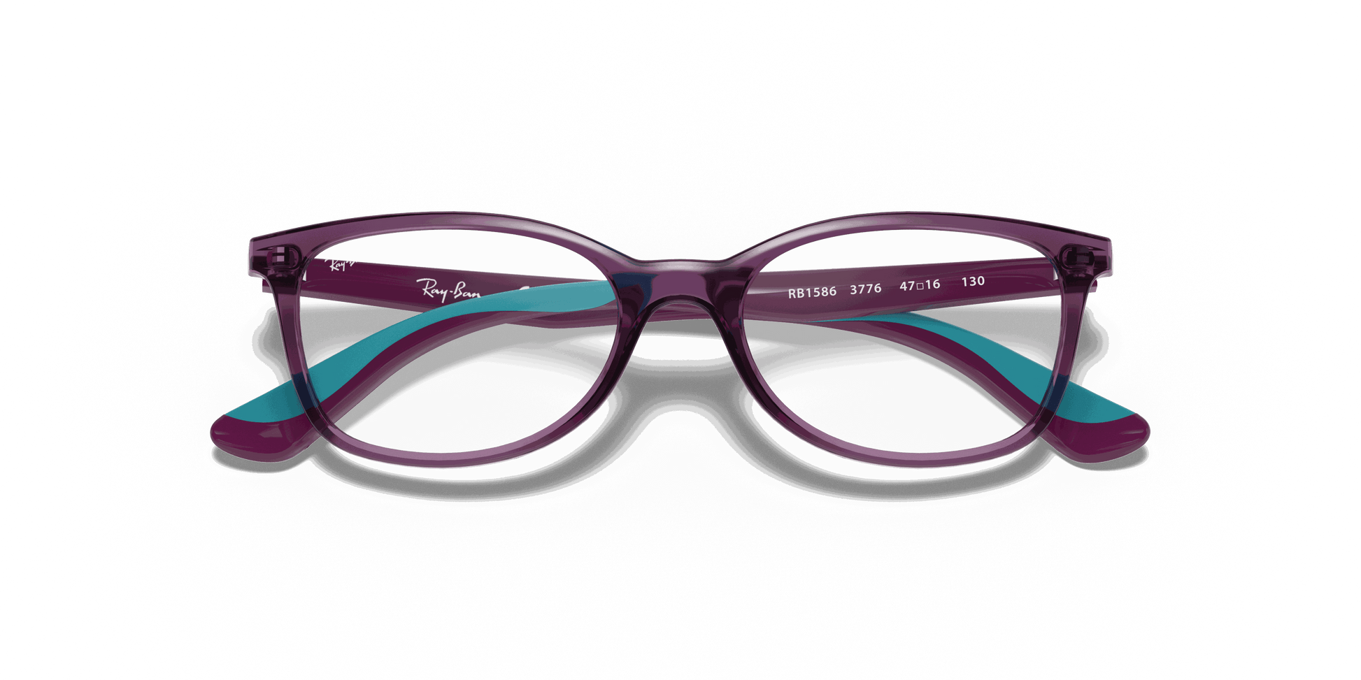 [Clear Lenses, Polished Transparent Violet Frame]