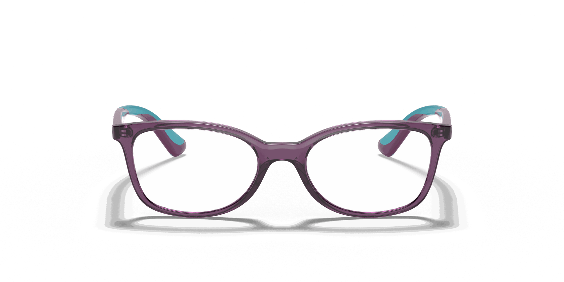 [Clear Lenses, Polished Transparent Violet Frame]