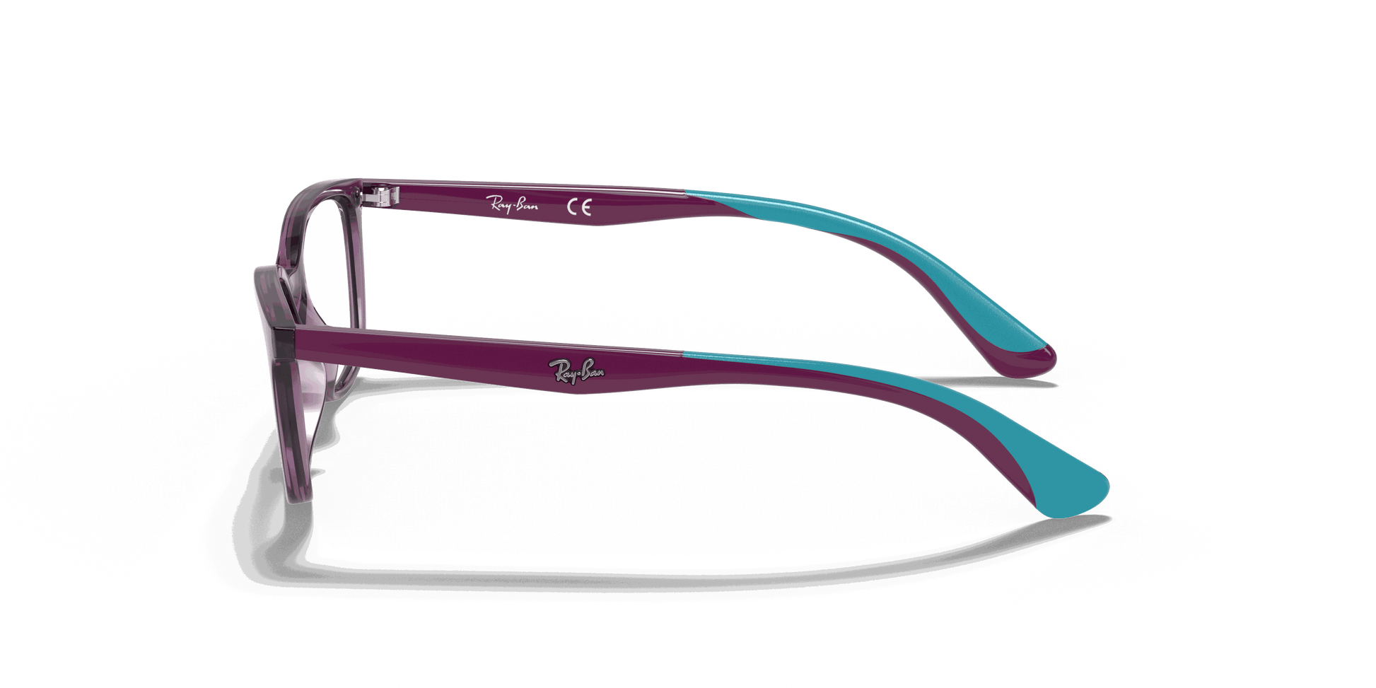 [Clear Lenses, Polished Transparent Violet Frame]