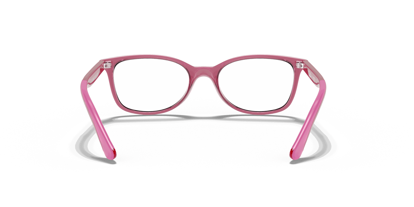 [Clear Lenses, Polished Transparent Red Frame]