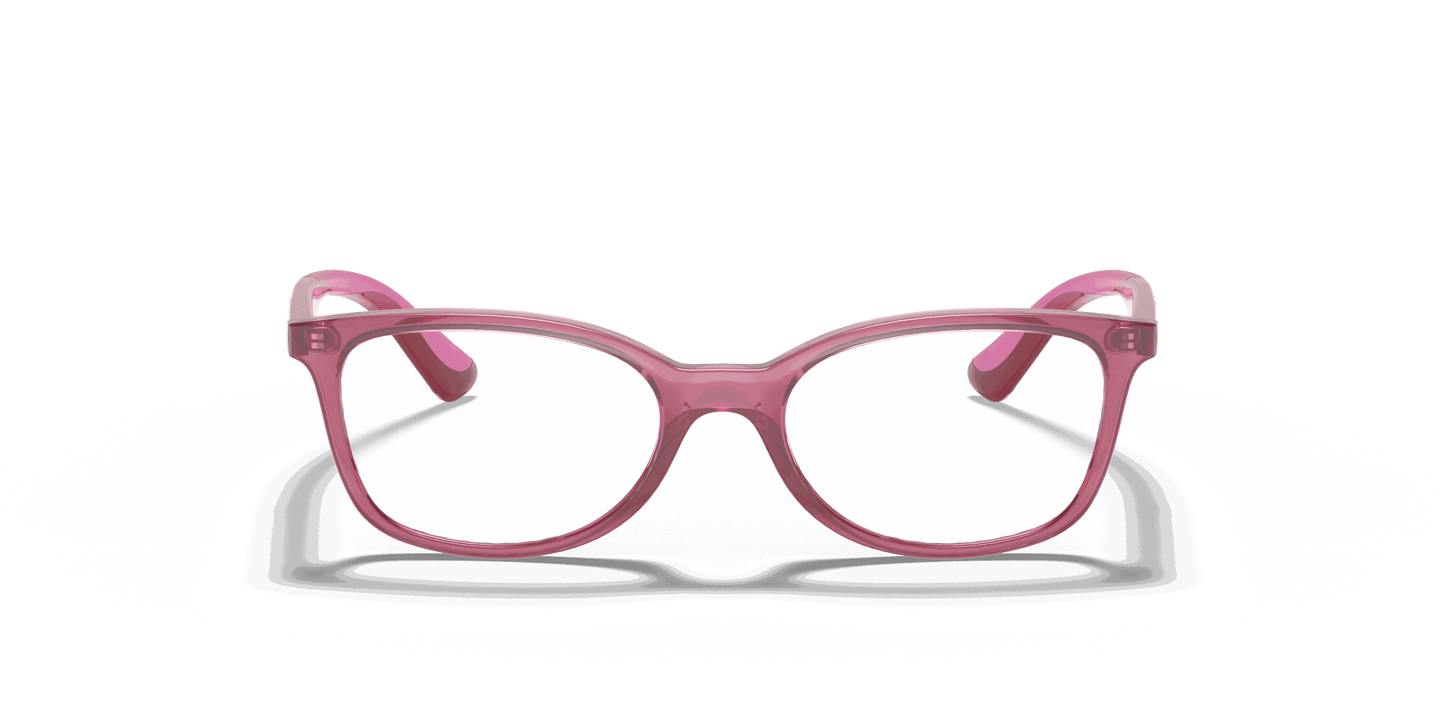 [Clear Lenses, Polished Transparent Red Frame]