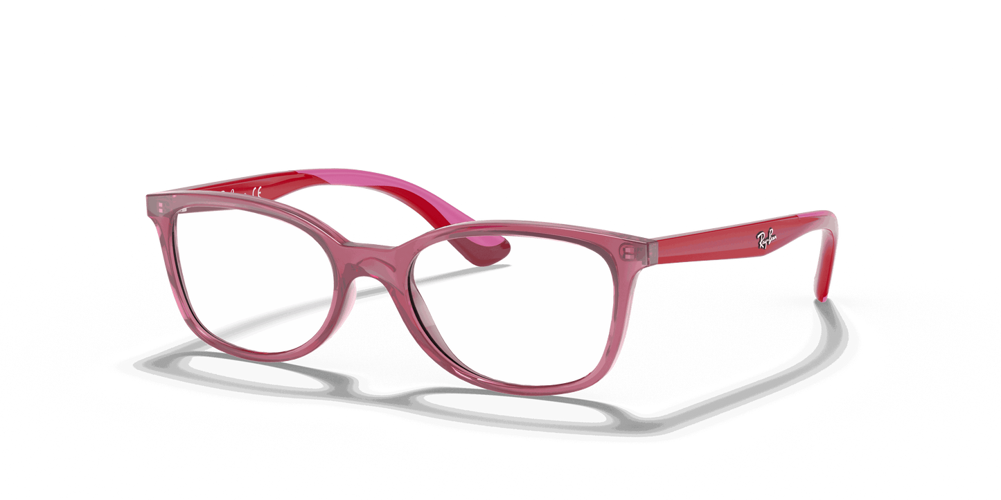 [Clear Lenses, Polished Transparent Red Frame]