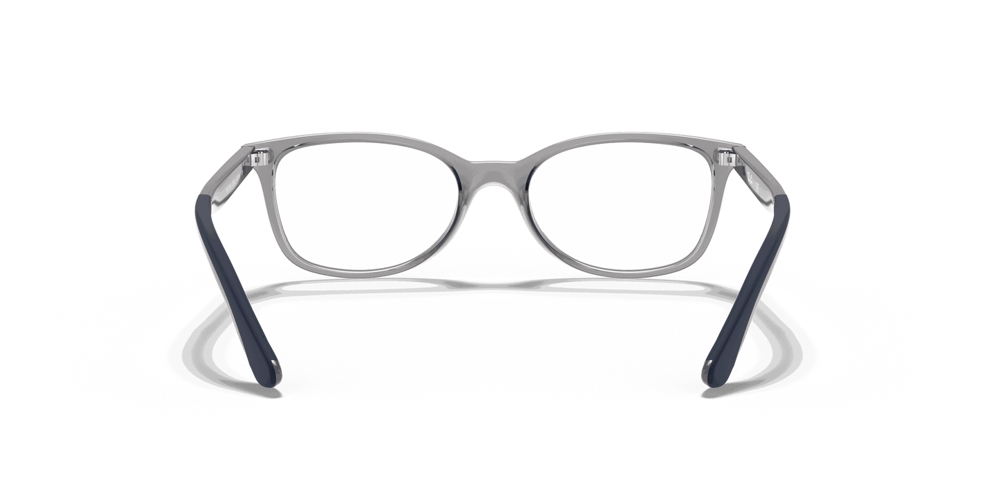 [Clear Lenses, Polished Transparent Grey Frame]