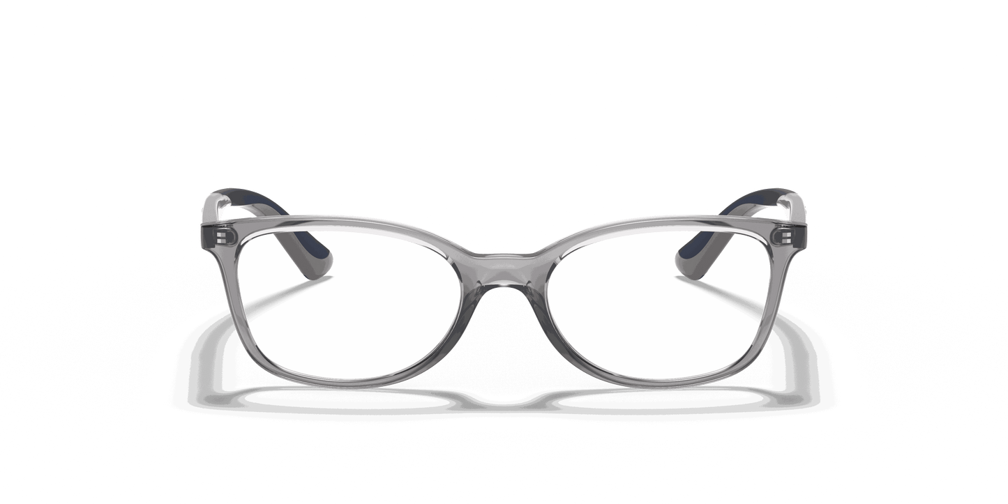 [Clear Lenses, Polished Transparent Grey Frame]