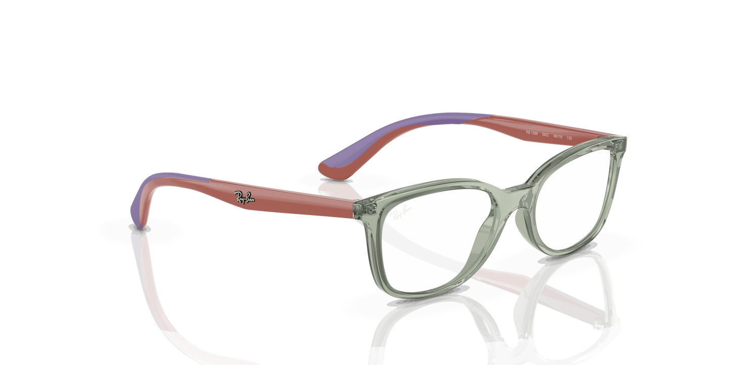 [Clear Lenses, Polished Transparent Green Frame]