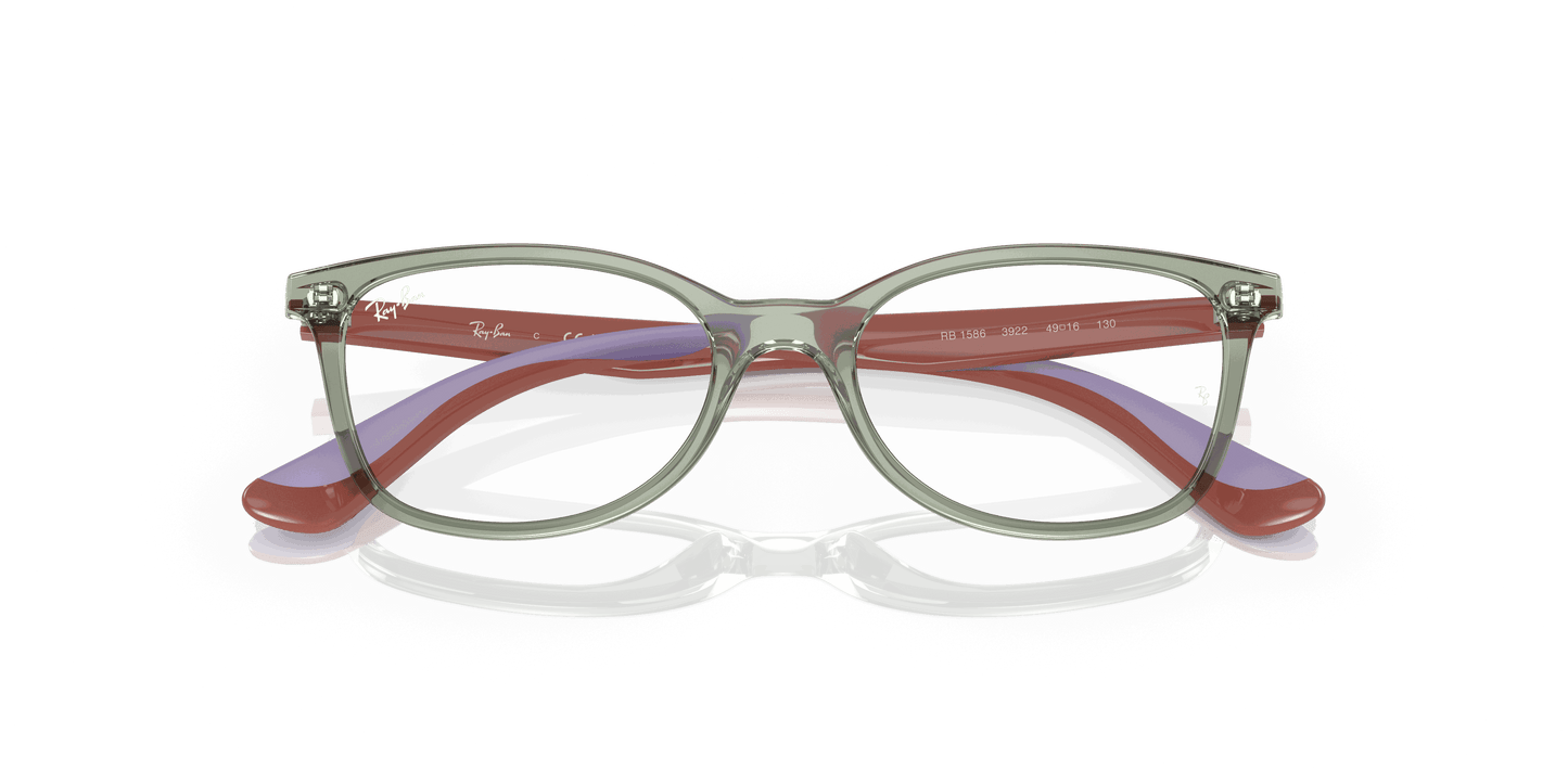 [Clear Lenses, Polished Transparent Green Frame]