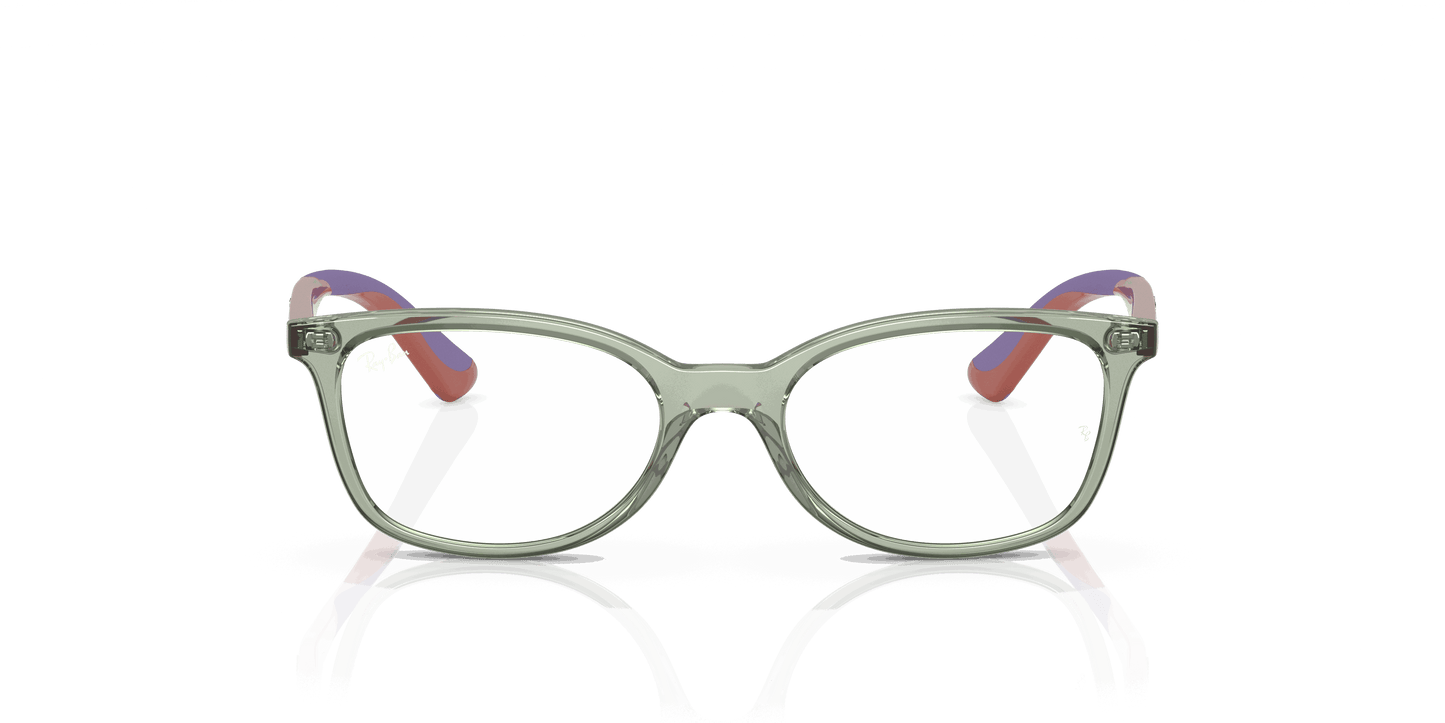 [Clear Lenses, Polished Transparent Green Frame]