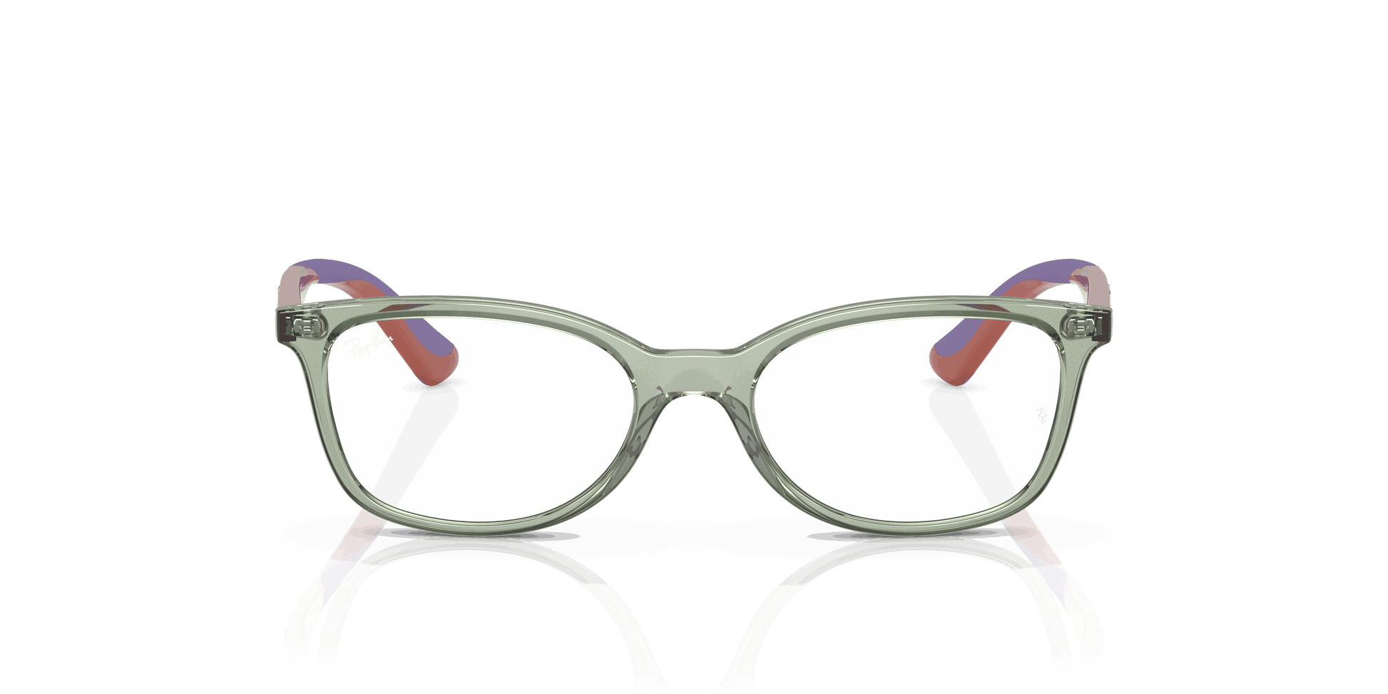 [Clear Lenses, Polished Transparent Green Frame]