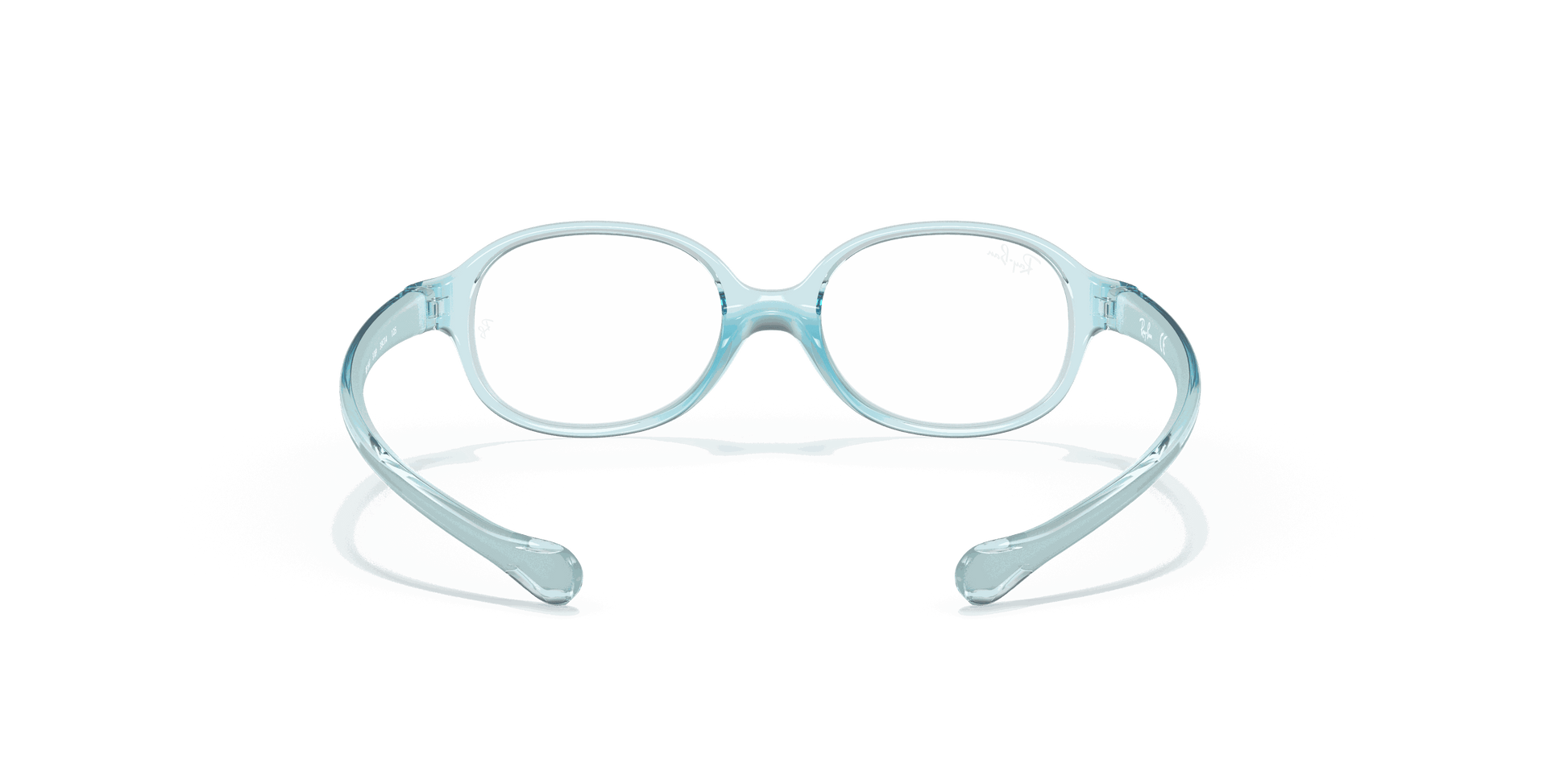 [Clear Lenses, Polished Transparent Light Blue Frame]