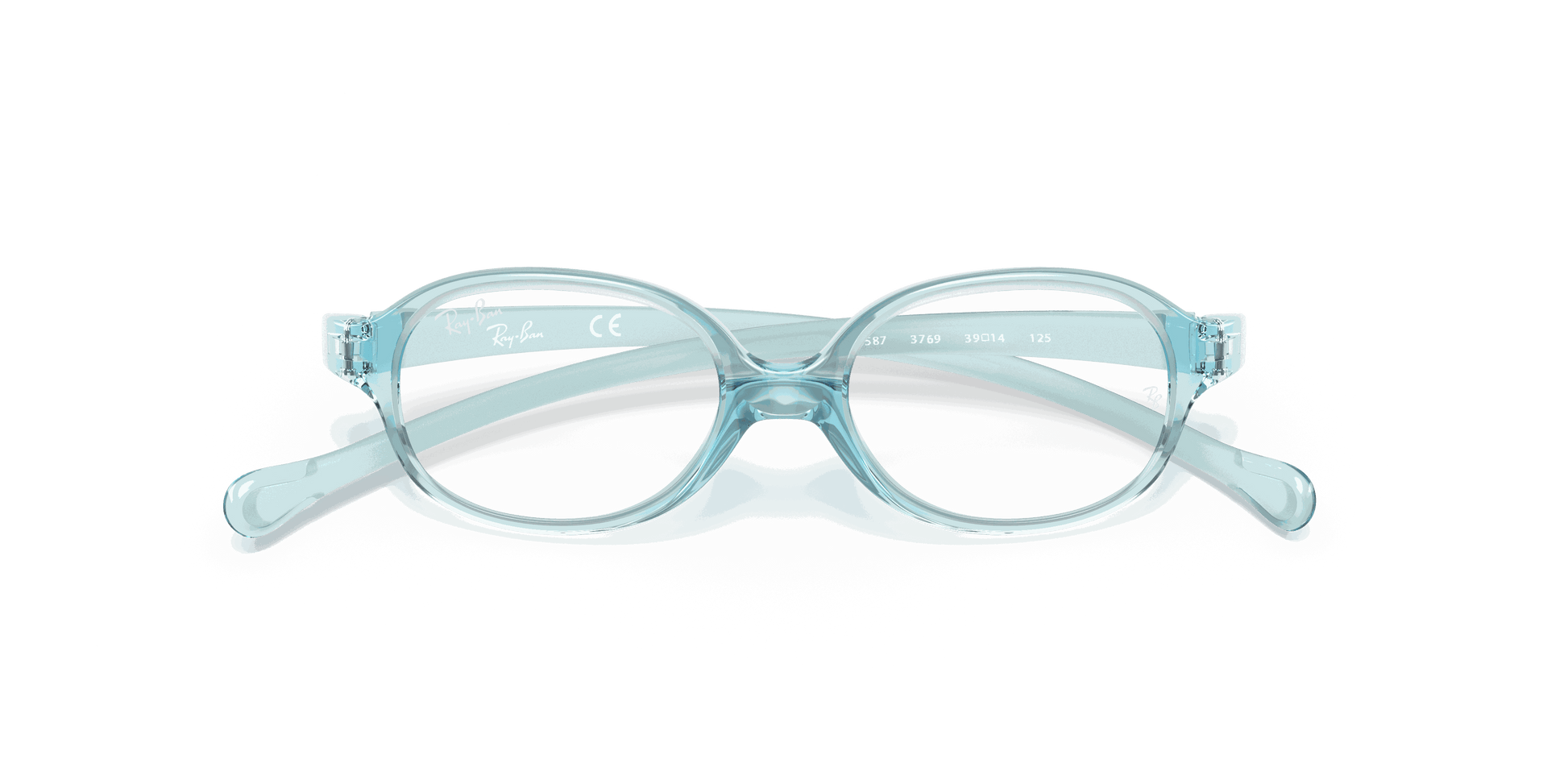 [Clear Lenses, Polished Transparent Light Blue Frame]