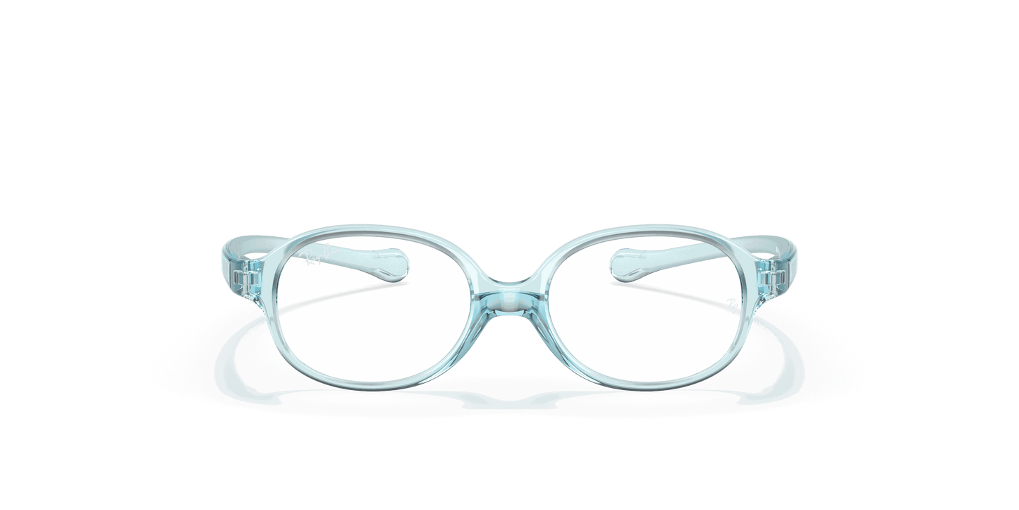 [Clear Lenses, Polished Transparent Light Blue Frame]