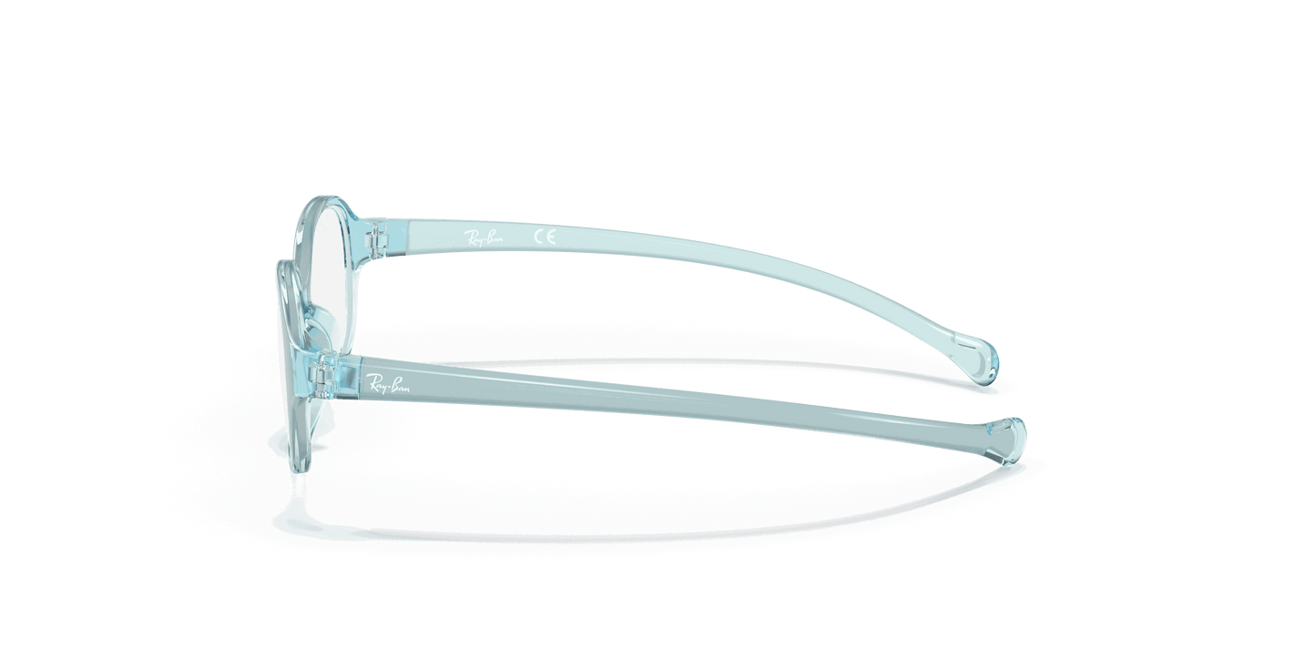[Clear Lenses, Polished Transparent Light Blue Frame]