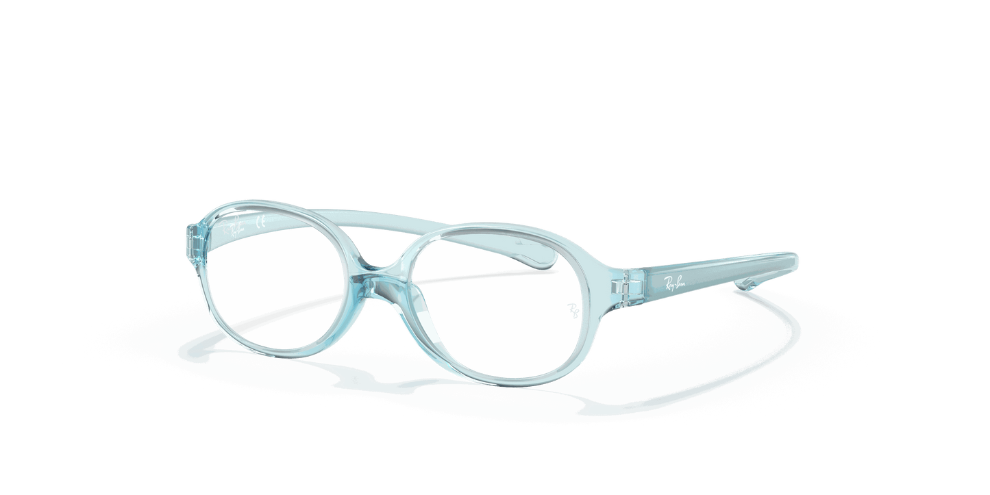 [Clear Lenses, Polished Transparent Light Blue Frame]