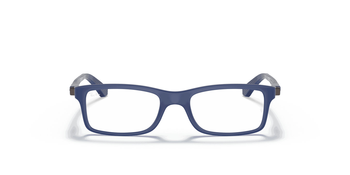 [Clear Lenses, Matte Blue Frame]