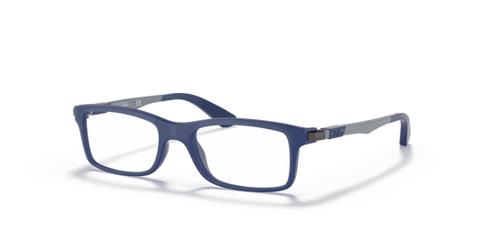 [Clear Lenses, Matte Blue Frame]