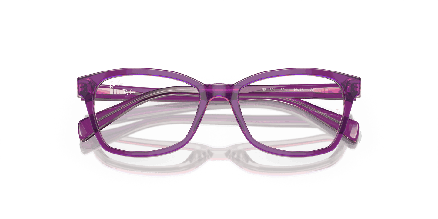 [Clear Lenses, Polished Top Purple & Pink & Beige Frame]