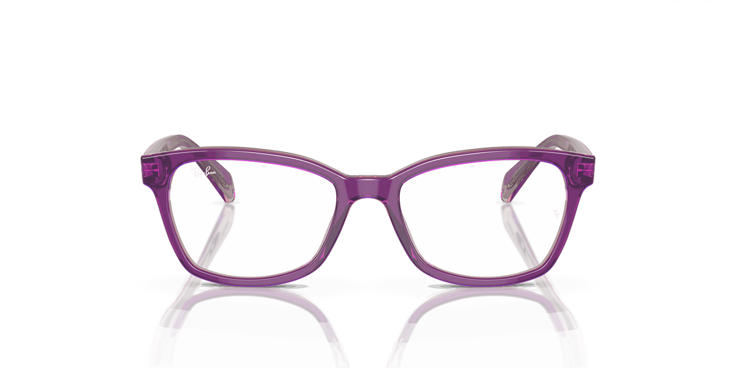 [Clear Lenses, Polished Top Purple & Pink & Beige Frame]
