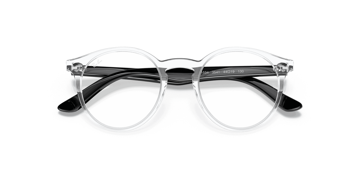 [Clear Lenses, Polished Transparent Frame]