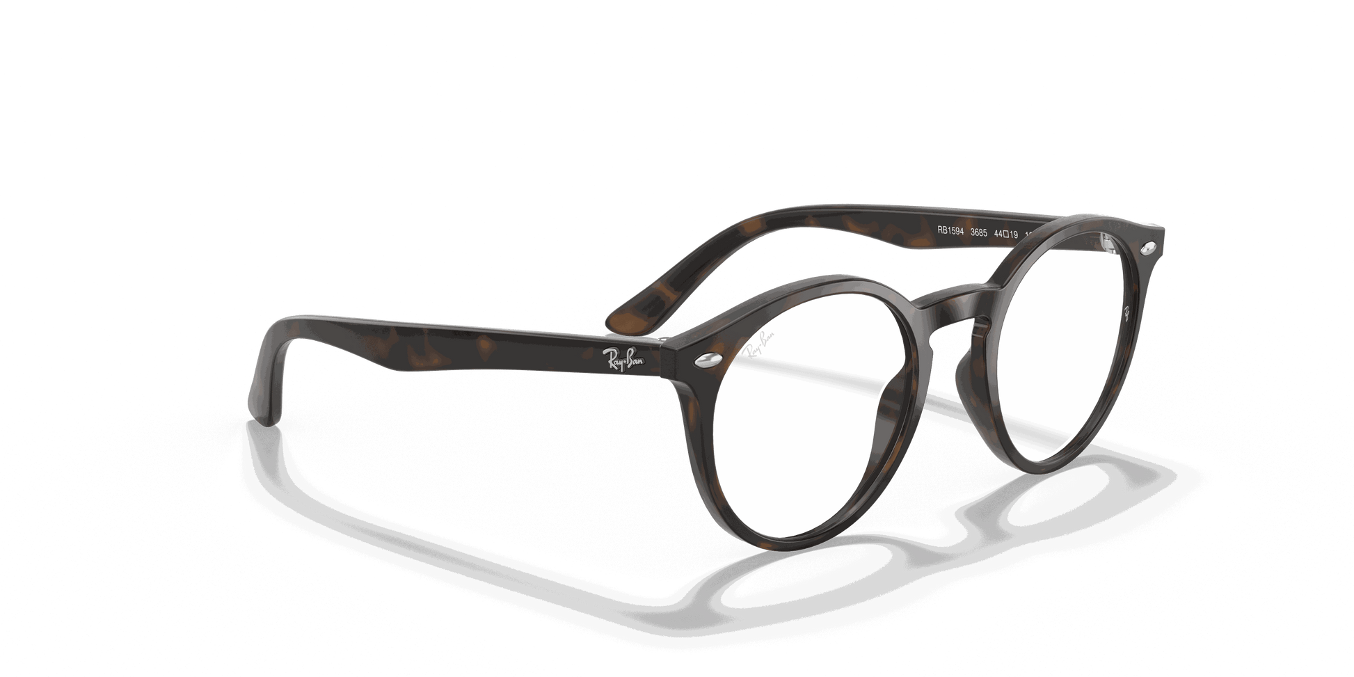 [Clear Lenses, Polished Havana Frame]