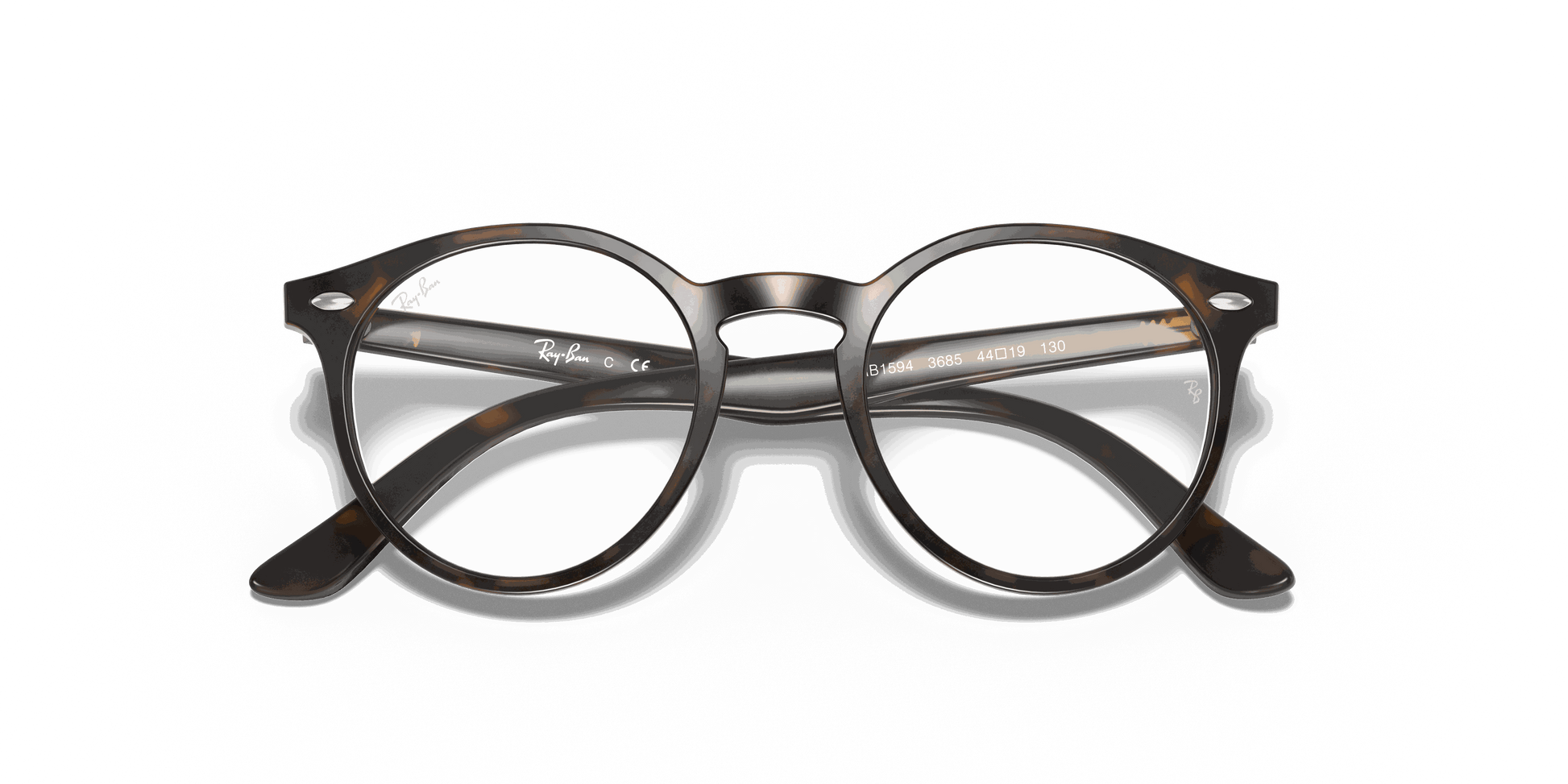 [Clear Lenses, Polished Havana Frame]