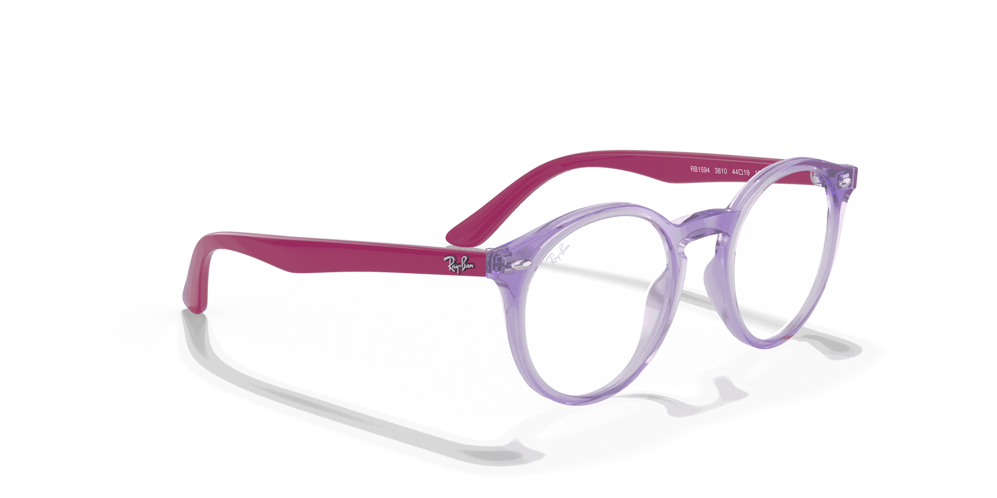 [Clear Lenses, Polished Transparent Violet Frame]