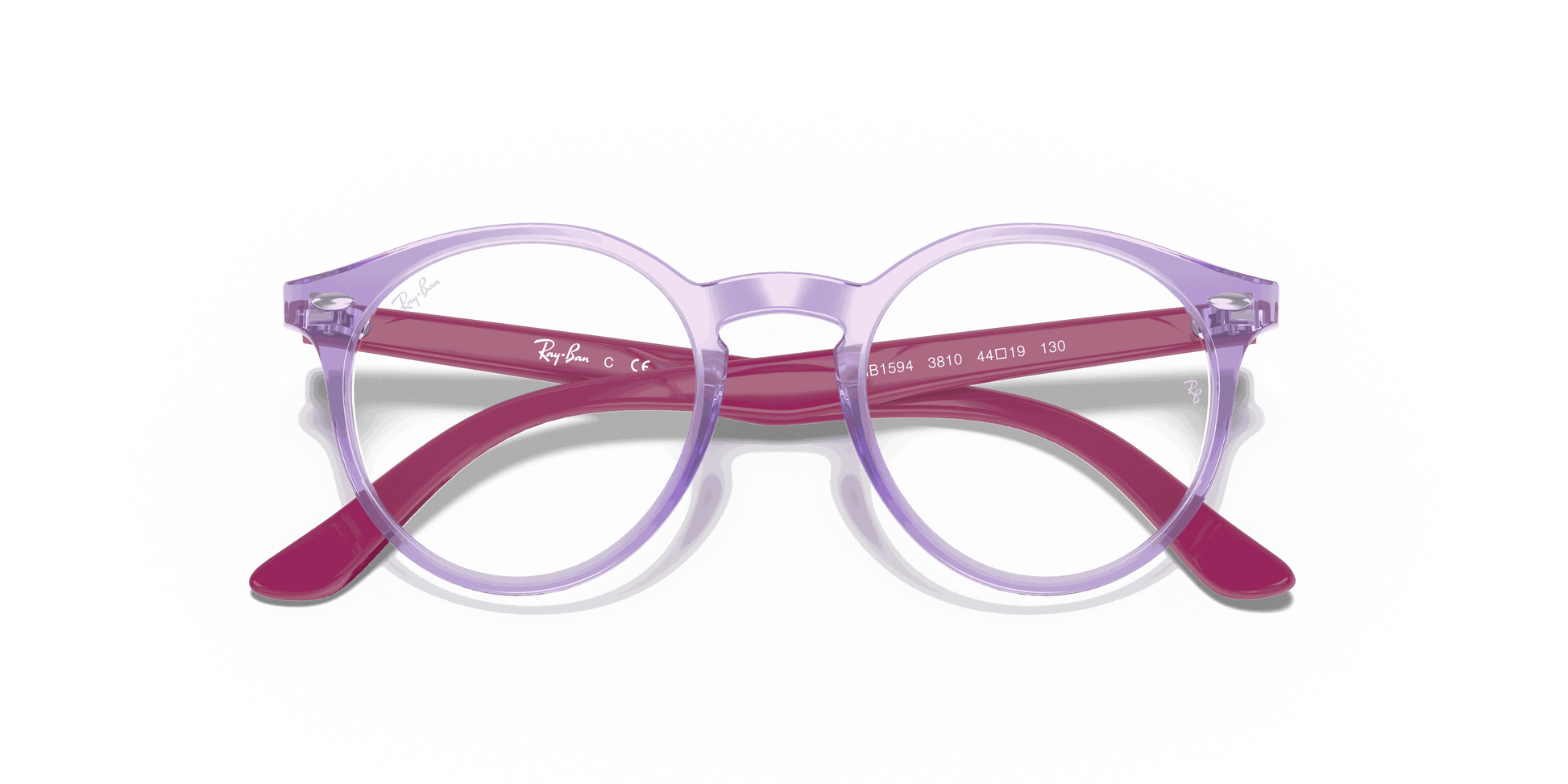 [Clear Lenses, Polished Transparent Violet Frame]