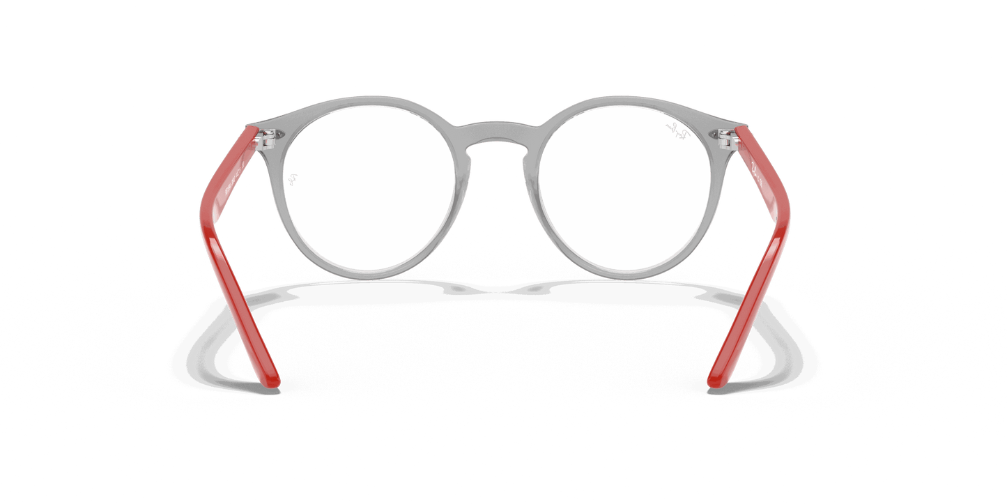 [Clear Lenses, Polished Transparent Grey Frame]