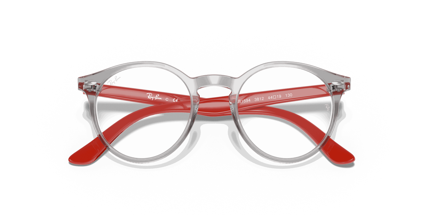 [Clear Lenses, Polished Transparent Grey Frame]