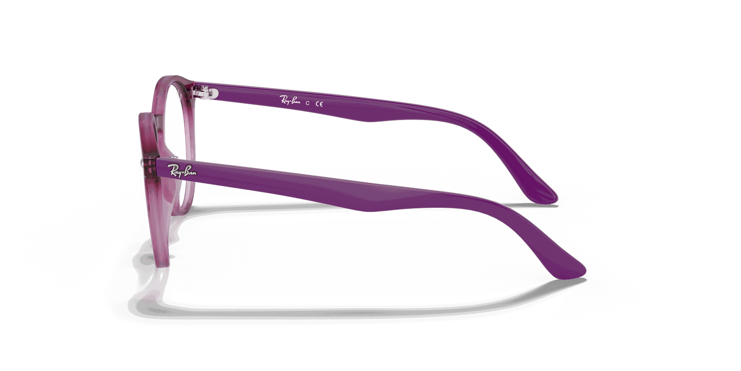 [Clear Lenses, Polished Transparent Fuxia Frame]