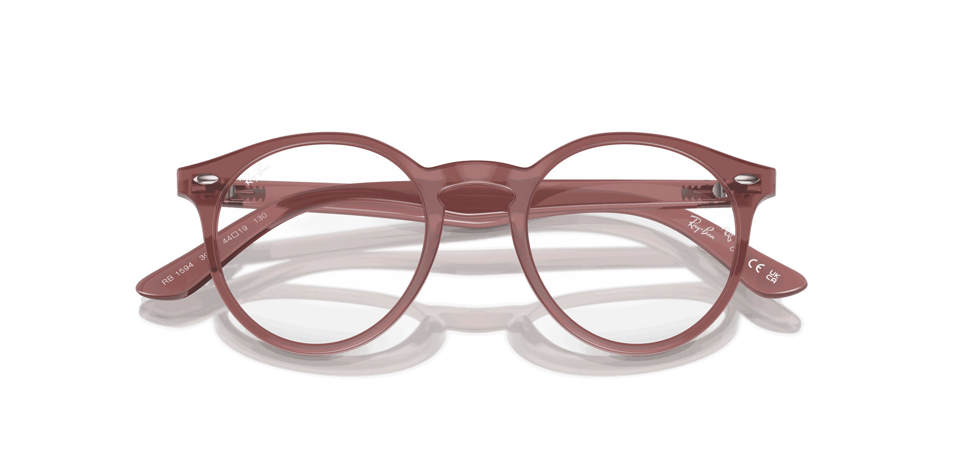 [Demo Lens Lenses, Polished Opal Pink Frame]