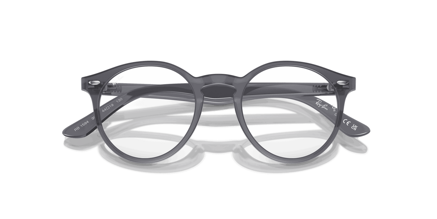 [Demo Lens Lenses, Polished Opal Blue Frame]