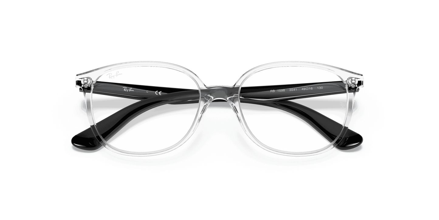 [Clear Lenses, Polished Transparent Frame]