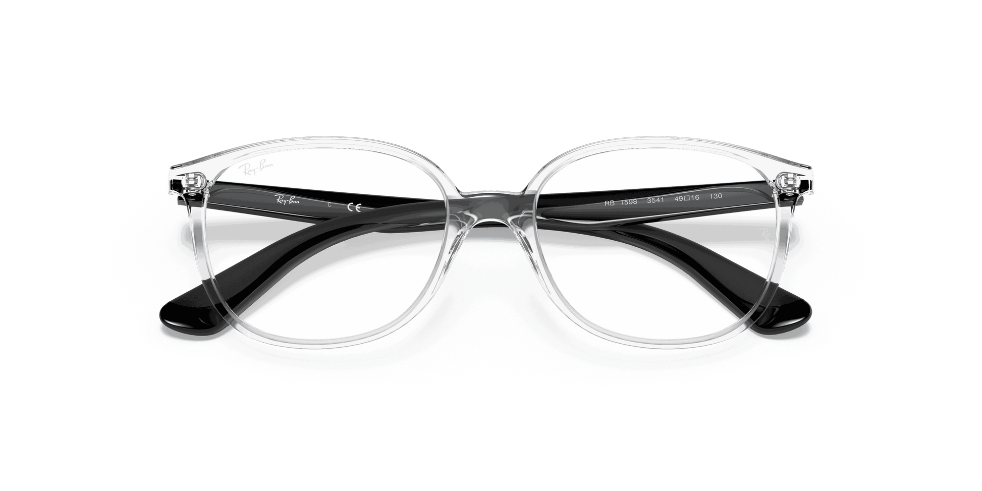 [Clear Lenses, Polished Transparent Frame]