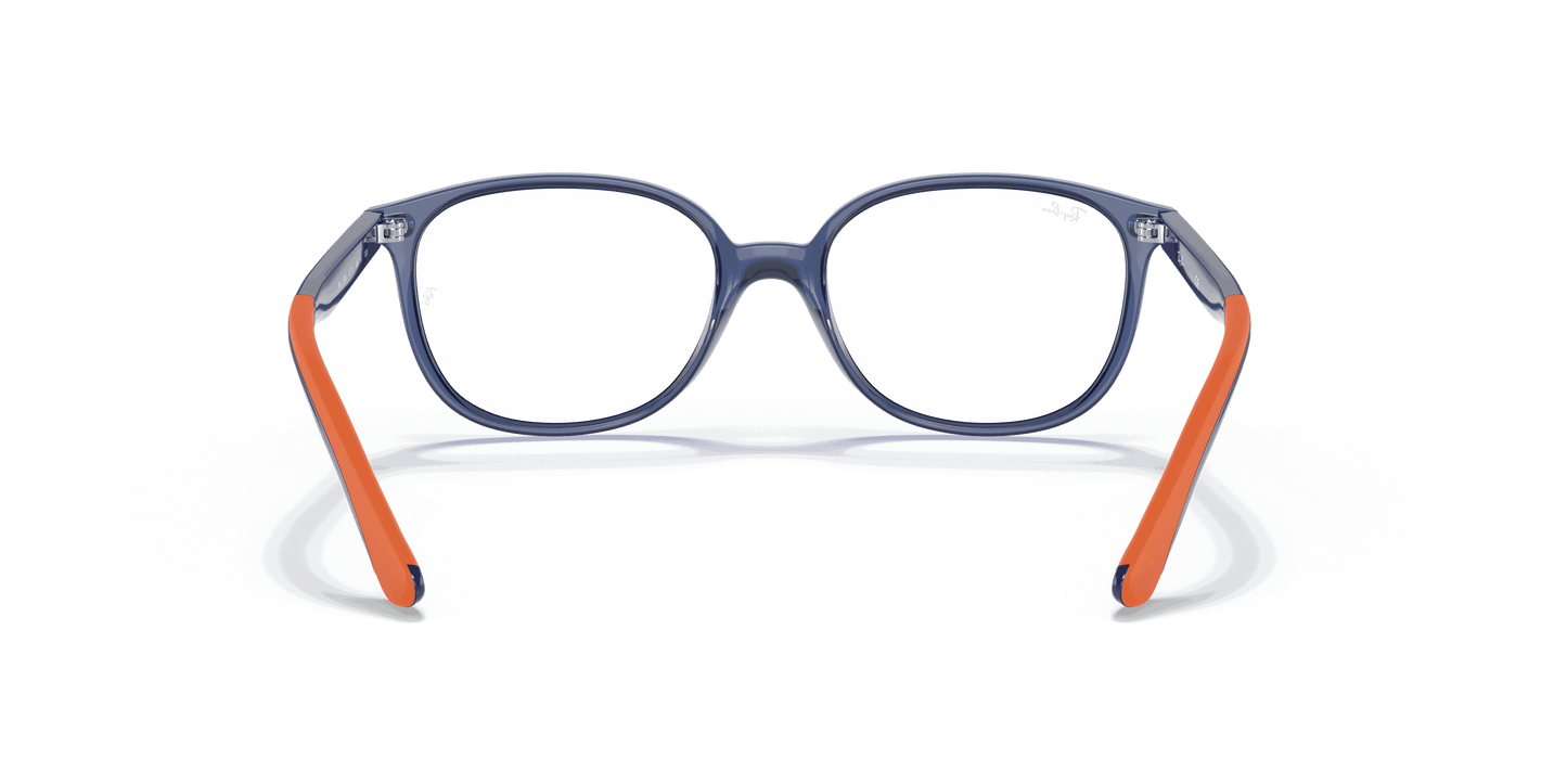 [Clear Lenses, Polished Transparent Blue Frame]