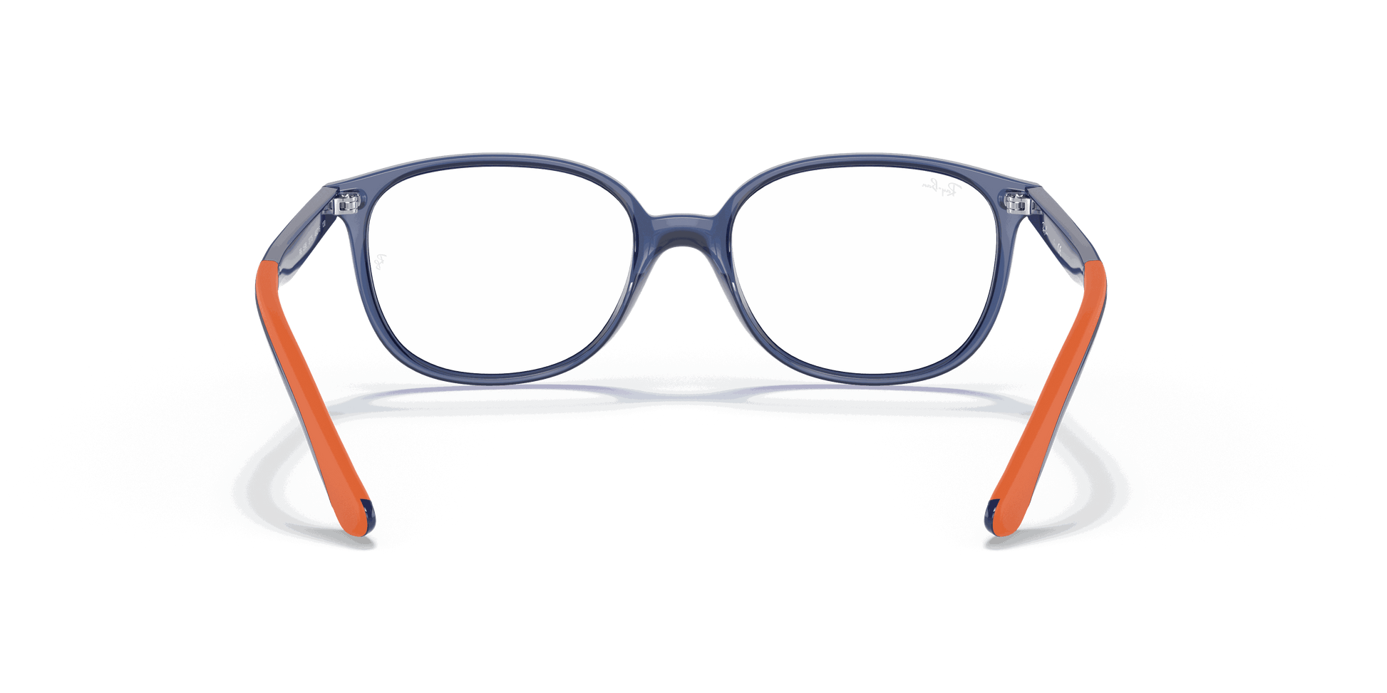 [Clear Lenses, Polished Transparent Blue Frame]