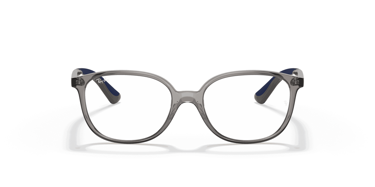 [Clear Lenses, Polished Transparent Grey Frame]
