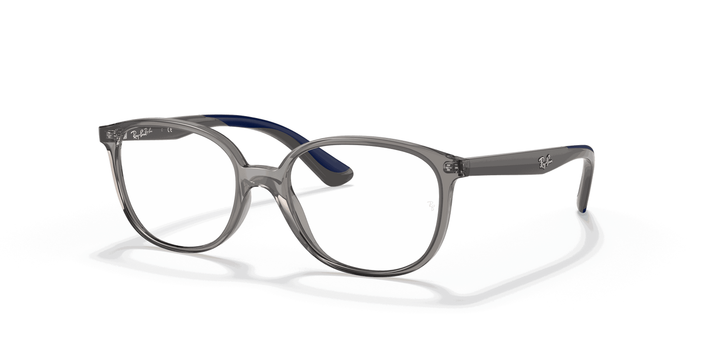 [Clear Lenses, Polished Transparent Grey Frame]