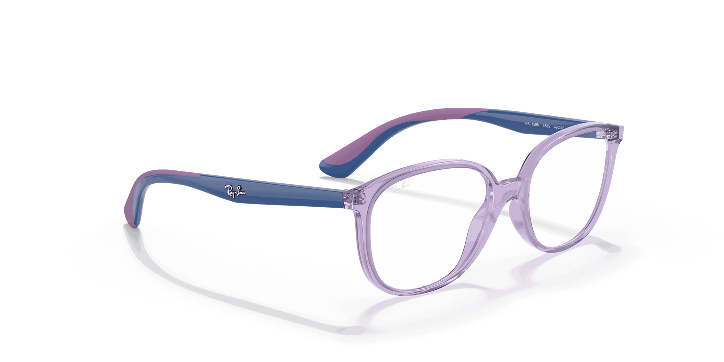 [Clear Lenses, Polished Transparent Violet Frame]