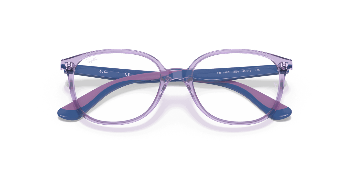 [Clear Lenses, Polished Transparent Violet Frame]