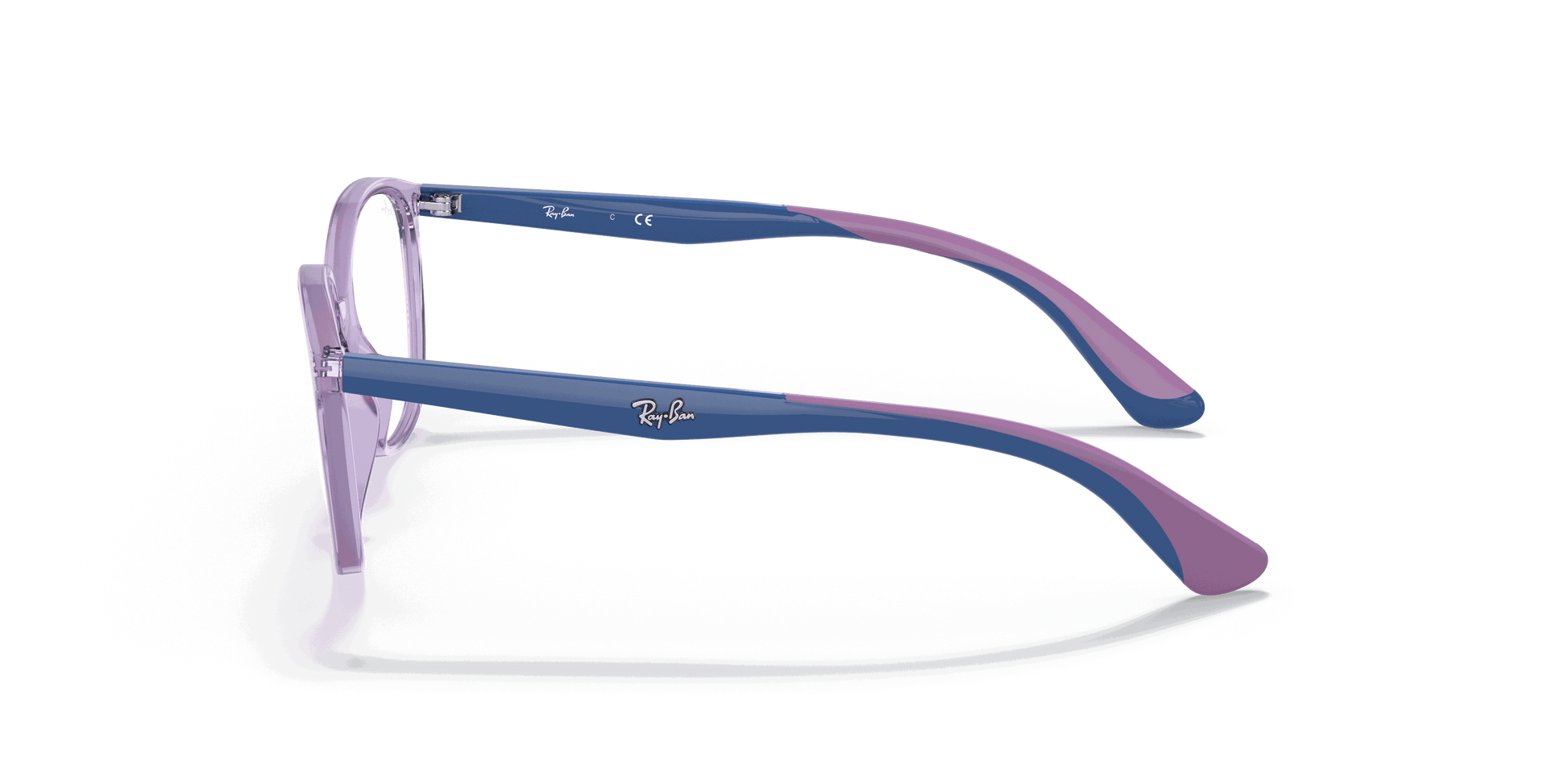 [Clear Lenses, Polished Transparent Violet Frame]