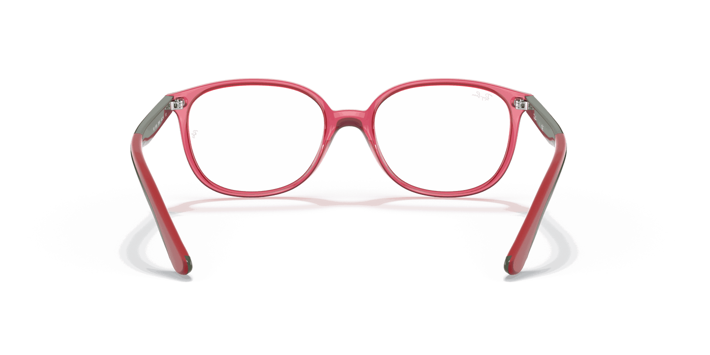 [Clear Lenses, Polished Transparent Red Frame]