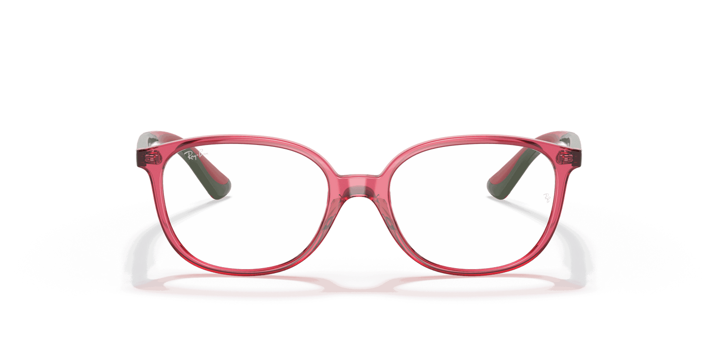 [Clear Lenses, Polished Transparent Red Frame]