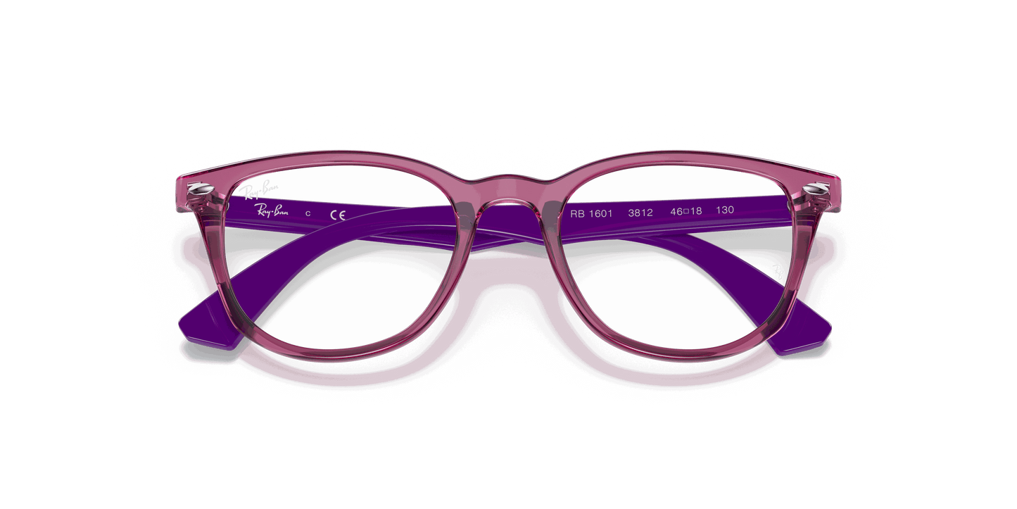 [Clear Lenses, Polished Transparent Fuxia Frame]