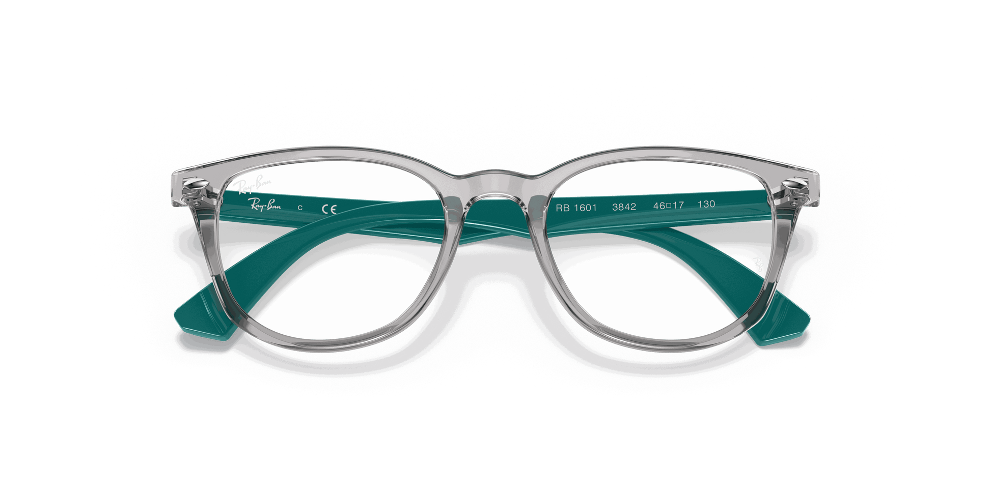 [Clear Lenses, Polished Transparent Grey Frame]