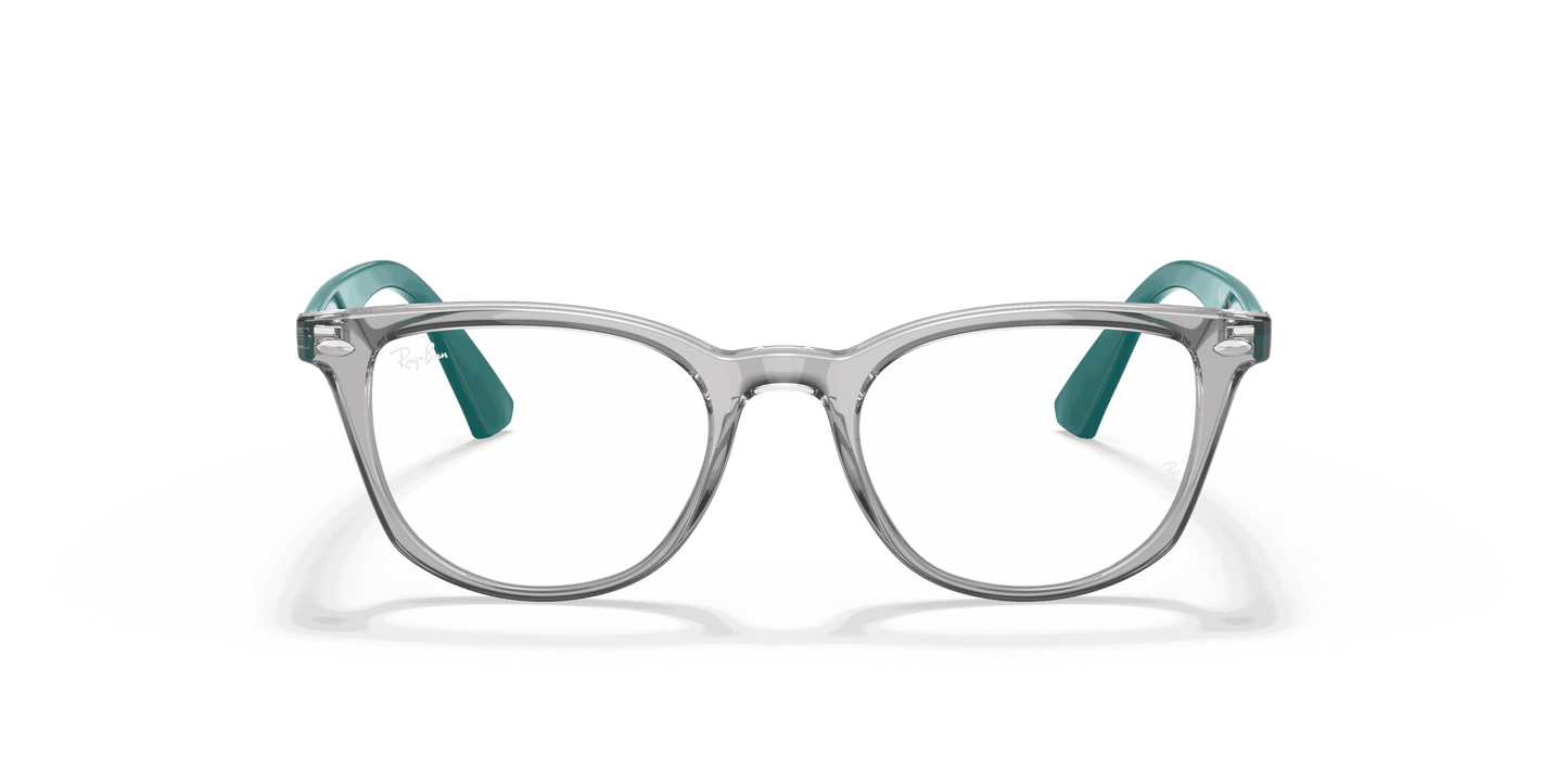 [Clear Lenses, Polished Transparent Grey Frame]