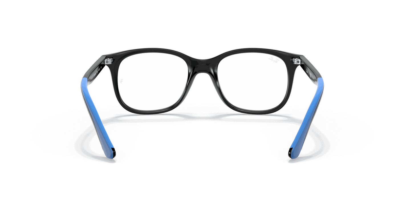 [Clear Lenses, Polished Black Frame]