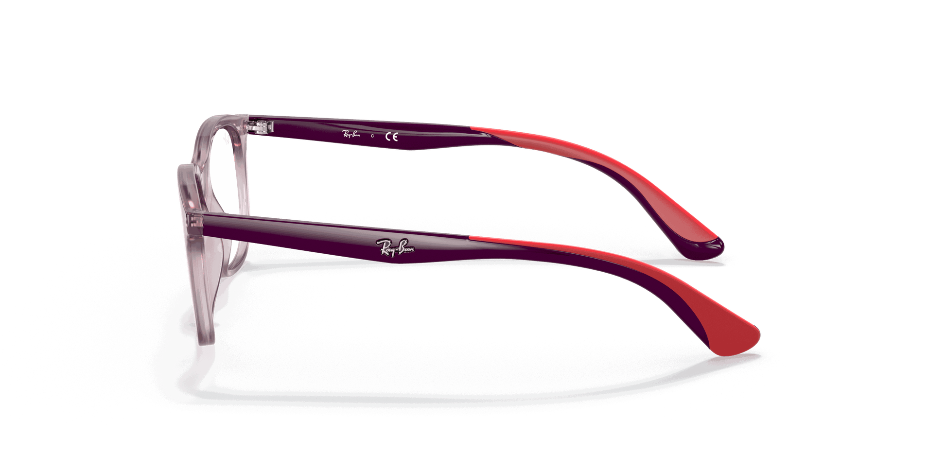 [Clear Lenses, Polished Transparent Violet Frame]